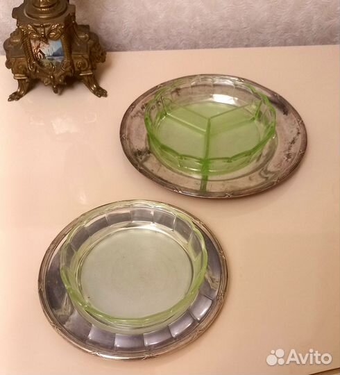 Урановые менажницы Винтаж Европа