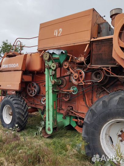 Комбайн Ростсельмаш Дон 1500А, 1992
