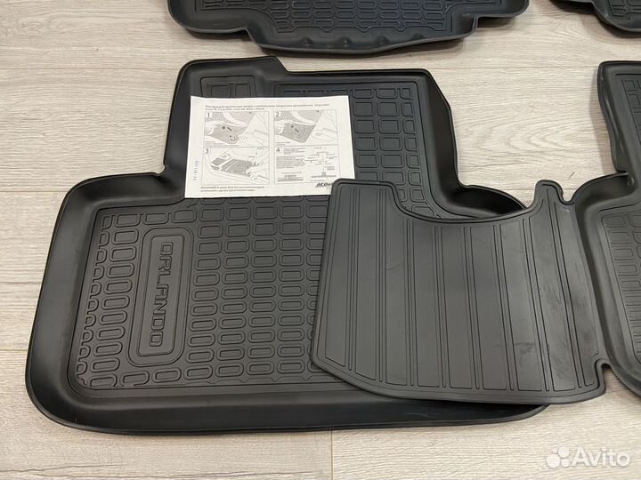 Оригинальные ковры Chevrolet Orlando