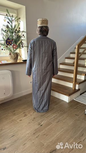 Джелябия с длинным рукавом