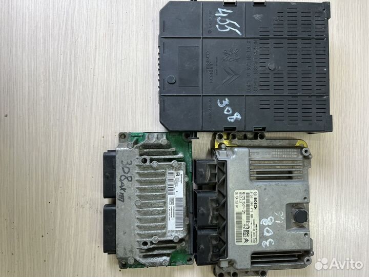 Блоки управления peugeot 308