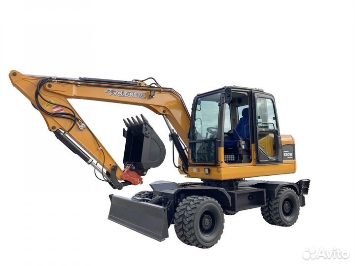 Колесный эксковатор Е90W Вес машины 8500 Объем к
