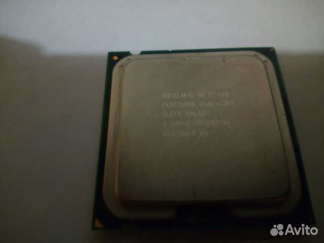 Процессор двухъядерный Intel Dual Core E5400
