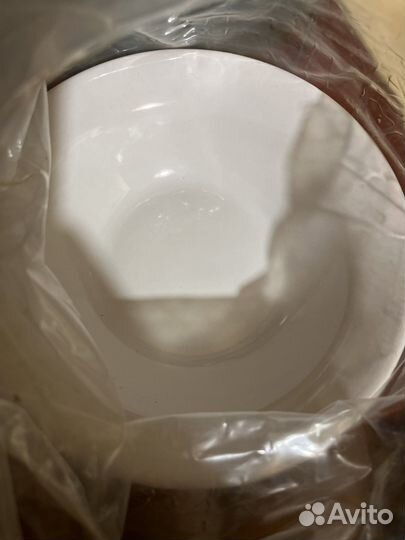 Посуда Тарелки белые суповые 9 шт