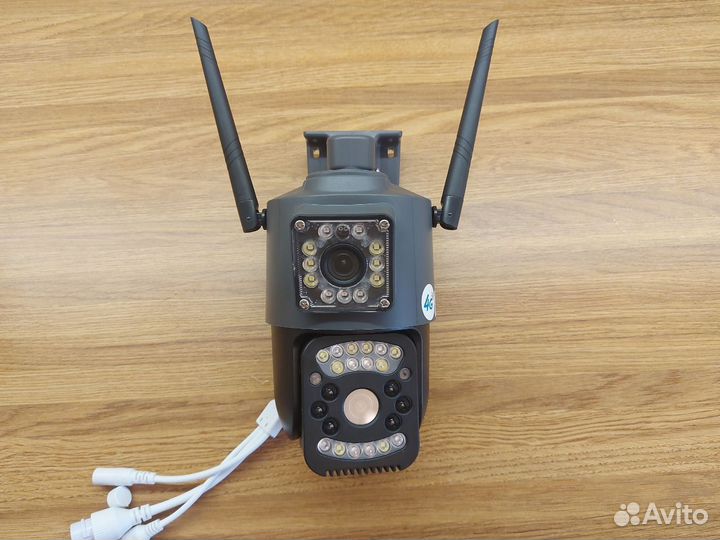 Камера видеонаблюдения 2 объектива