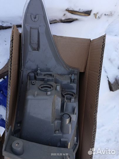 Задние фонари на mitsubishi outlander 3