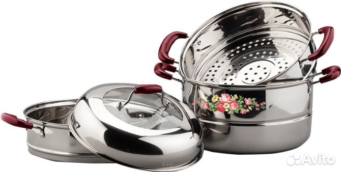 Новая Мантоварка Мантышница Манты казан Пароварка