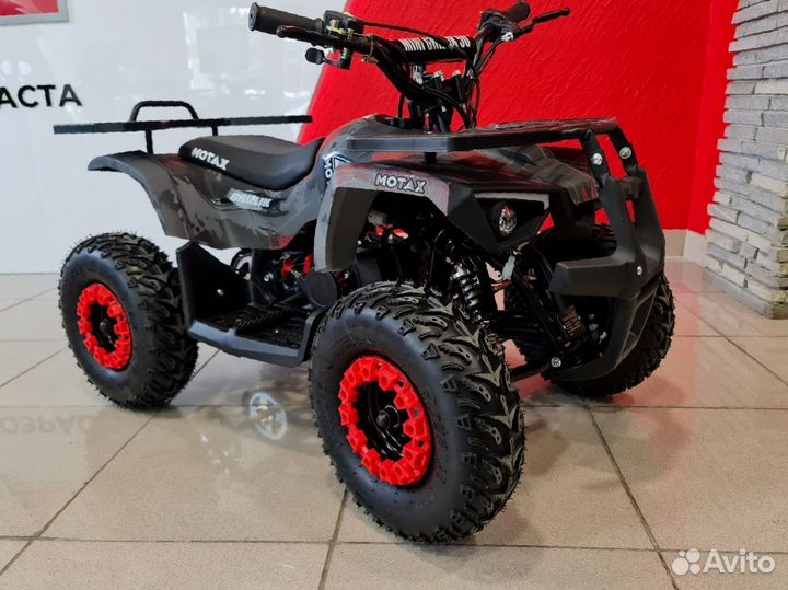 Детский квадроцикл Mini Grizlik X16 (PS) красный