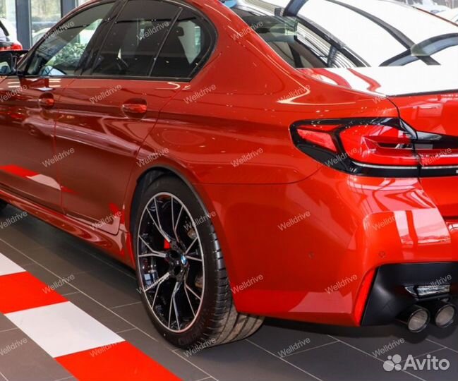 Расширители задних арок BMW G30 M5 стиль тюнинг
