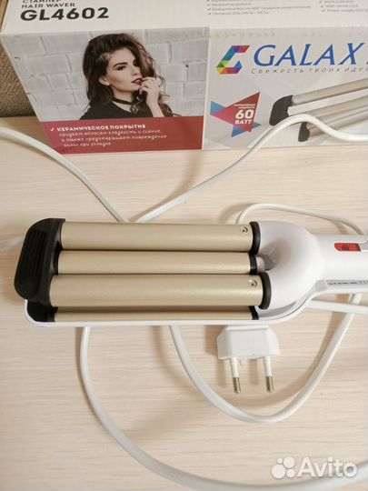 Стайлер для завивки волос (плойка)