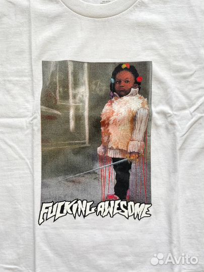 Fucking Awesome Guardian Tee White - M