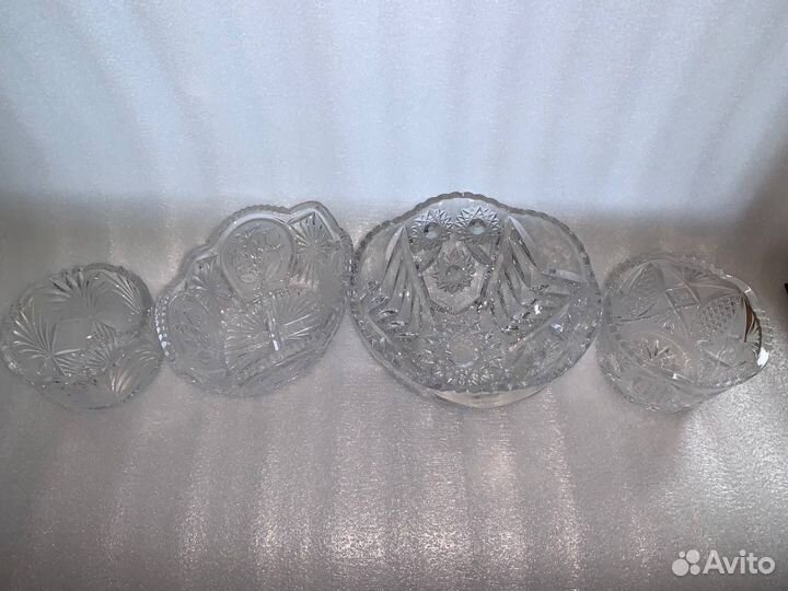 Хрустальные салатницы