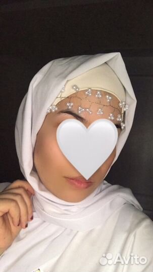 Украшение на голову и серьги