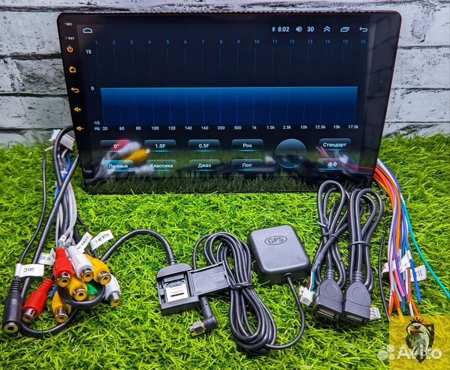 Магнитола 8 ядер 2/32гб 10 дюймов