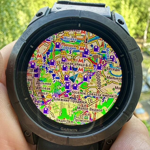 Карта для часов Garmin 2026 год рф+Новые регионы