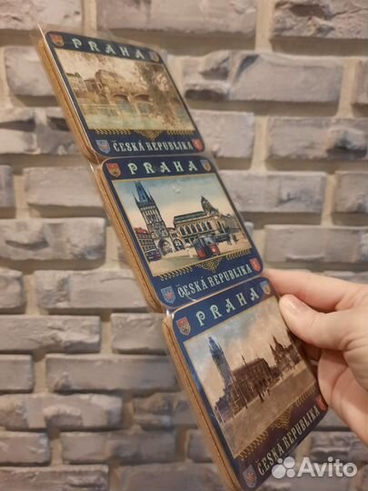 Подставки для стаканов из Праги