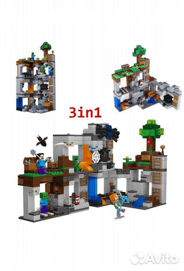 Лего Майнкрафт 734 детали