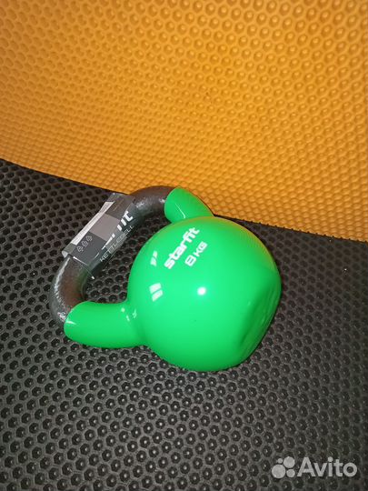 Гиря для фитнеса и кроссфита Чугун 8кг