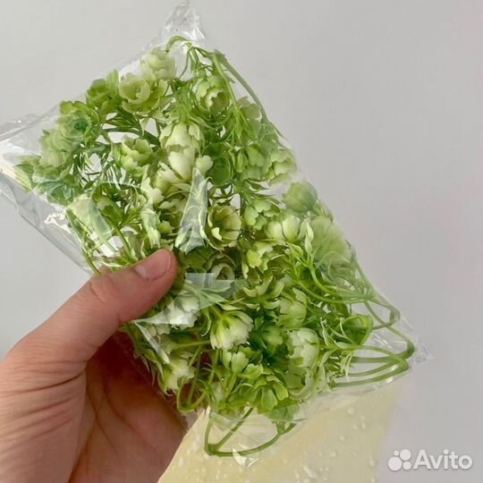 Искусственная зелень, цветок клевера