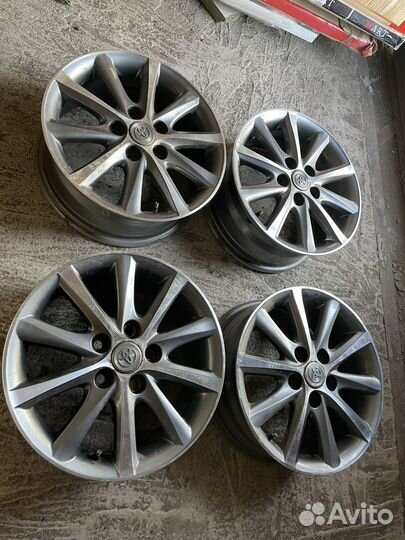 Литые диски на toyota camry R16