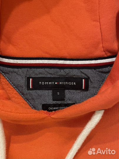 Худи оранжевый Tommy Hilfiger