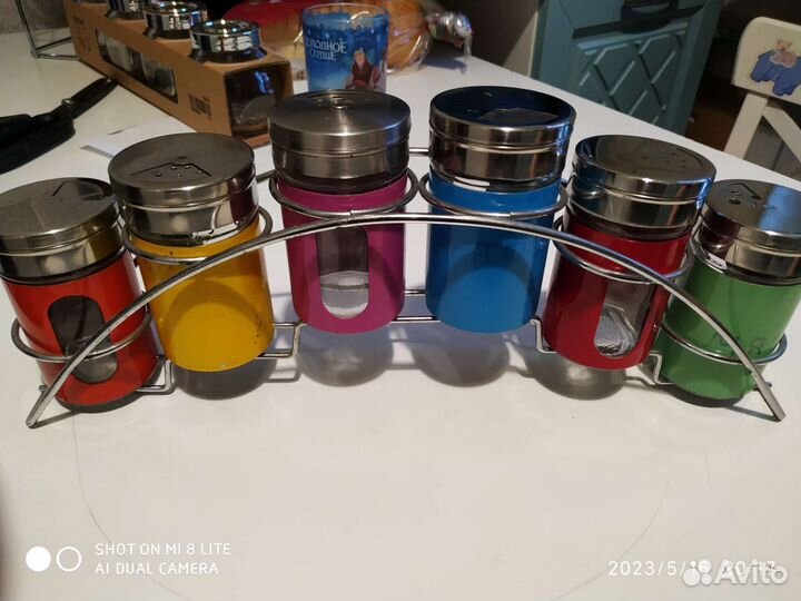 Набор баночек под специи