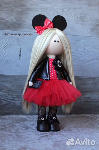 Интерьерная кукла тильда