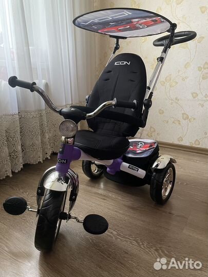 Новый трехколесный велосипед с родительской ручкой