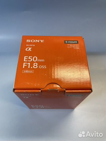 Sony 50mm f/1.8 OSS (SEL-50F18) новый