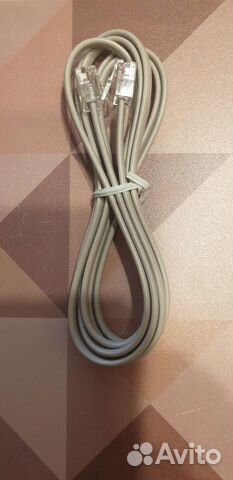 Кабель телефонный RJ11/12