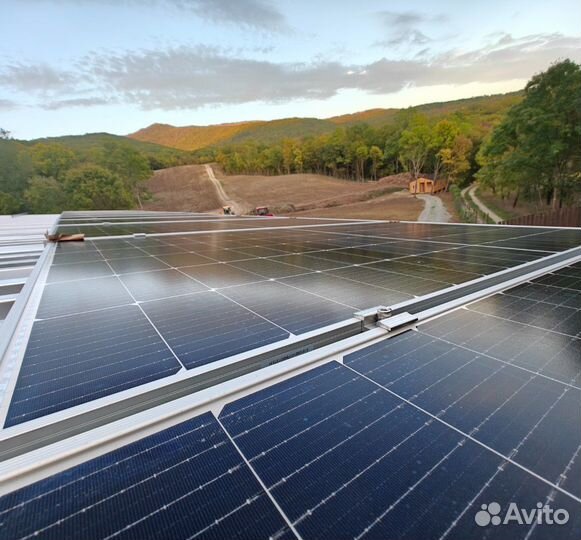Автономная солнечная система 10 квт