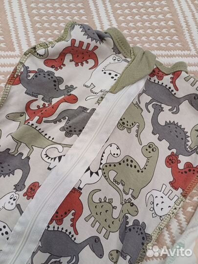 Пеленка кокон на молнии 62 размер