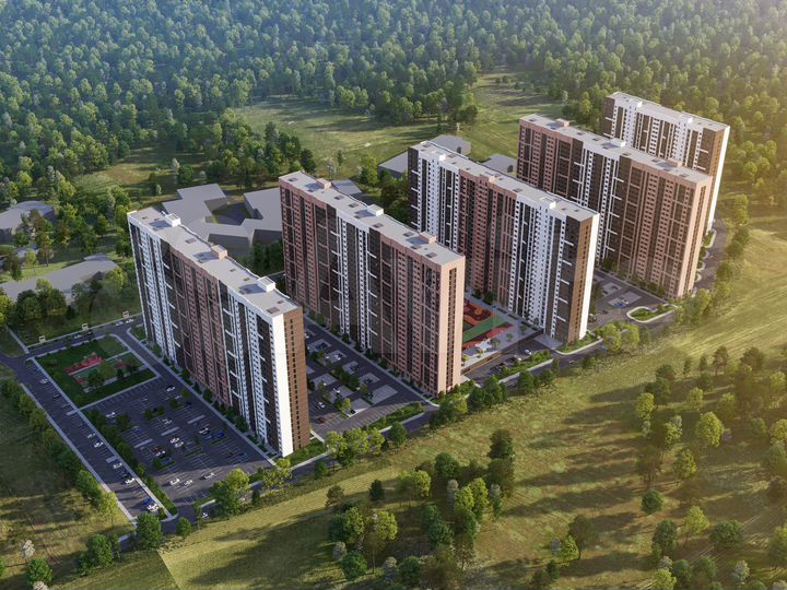 2-к. квартира, 55 м², 23/25 эт.