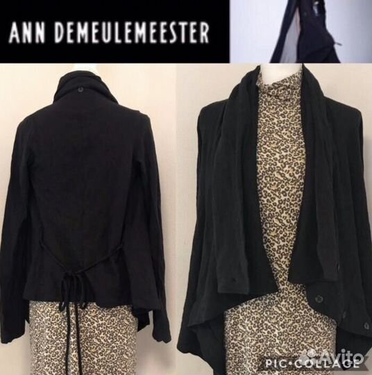 Ann Demeulemeester Жакет верхний на пуговицах