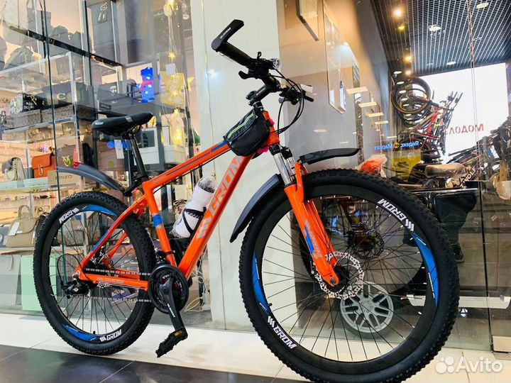Велосипед горный скоростной grom R 27.5