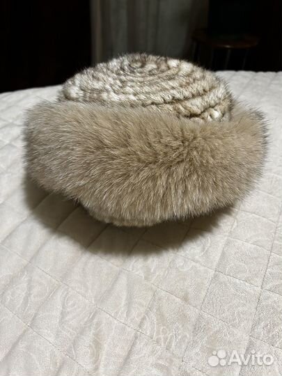 Шапка зимняя меховая женская