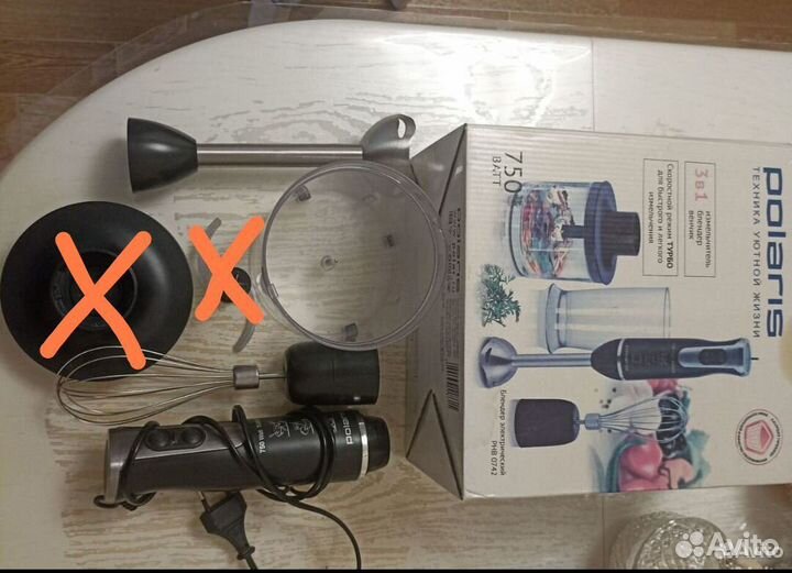 Блендер Polaris phb 0742 на запчасти