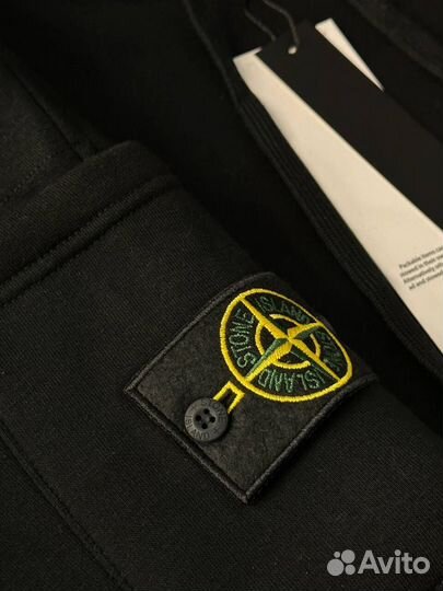 Спортивный костюм Stone Island черный люкс