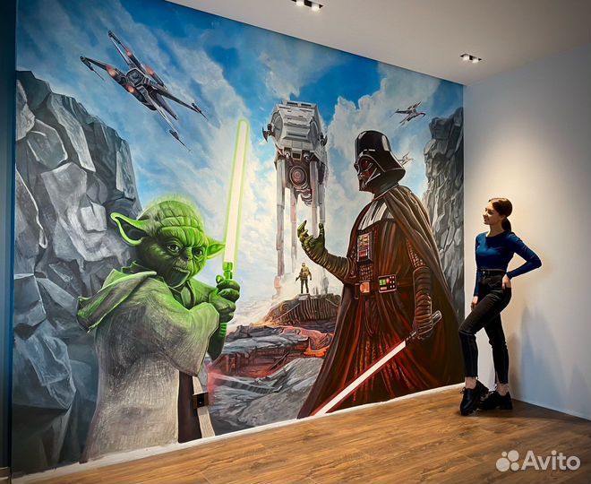 Роспись стен. Картины. Портреты