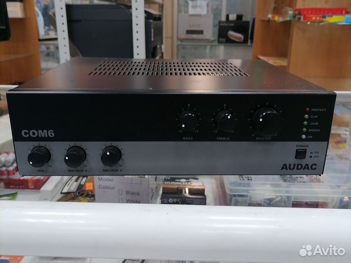 Усилитель звука audac COM6