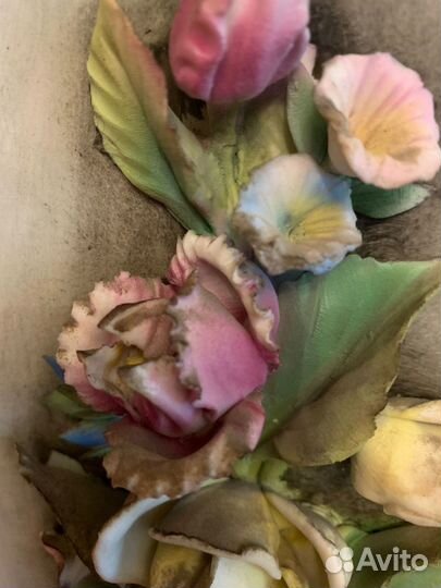 Настенное панно, картина, фарфор Capodimonte