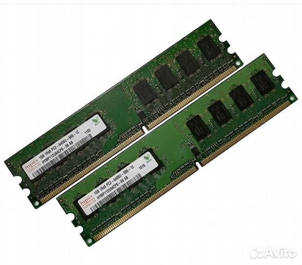 2Gb PC2-6400(800) DDR2 Hynix hymp112u64cp8-S6