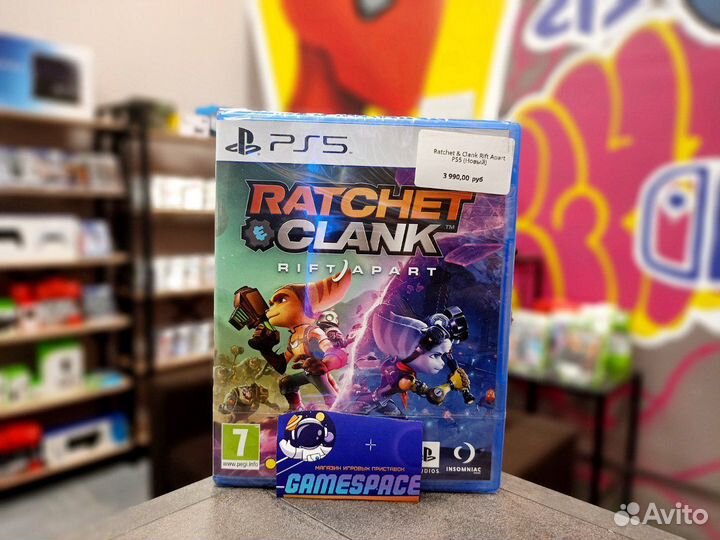 Игра на PS5 - Ratchet & Clank Rift Apart (Новый)