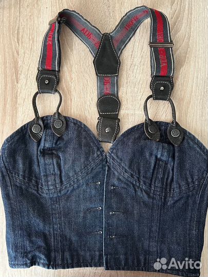 Джинсовый топ VDP Sport