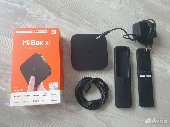 Приставка Xiaomi mi box S 4K