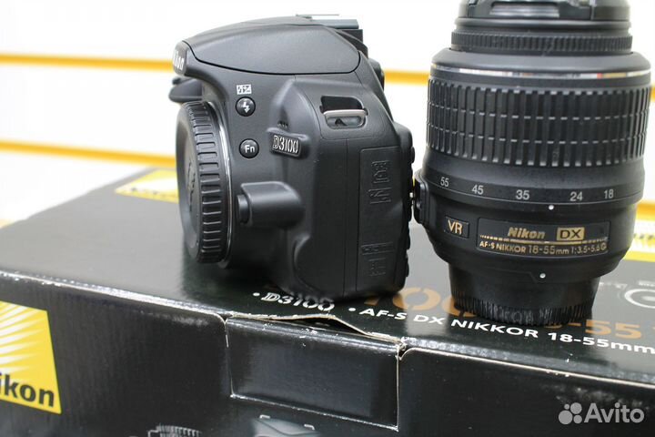 Зеркальный фотоаппарат Nikon D3100 Kit 18-55 VR