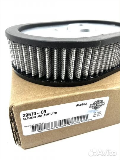 29670-09 Воздушный фильтр Harley Davidson CVO