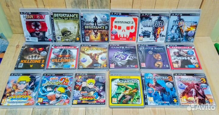 Диски с играми Playstation 3