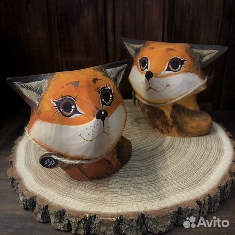 Резные фигуры из дерева