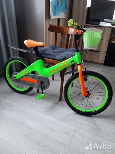 Детский велосипед forward cosmo 18' зеленый